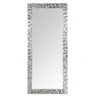 Wandspiegel in met de hand gedecoreerd hout Made in Italy - Niagara Viadurini