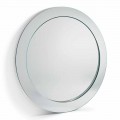 Moderne ronde vrijstaande spiegel met schuine frame gemaakt in Italië - Salamina