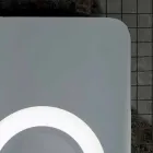 Make-up spiegel modern design, LED-verlichting, Maren Viadurini