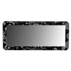 Gebogen glazen spiegel met vloeibaar effect en achtergrondverlichting - Excelsior Viadurini