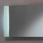 Verlichte spiegel in design LED met matglas randen Sam Viadurini