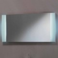 Verlichte spiegel in design LED met matglas randen Sam
