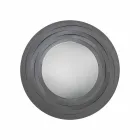 Moderne ronde wandspiegel in gekleurd ijzer Made in Italy - Oregano Viadurini