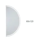 Verlichte spiegel met doorlopende ledstrip - Excelsior Viadurini