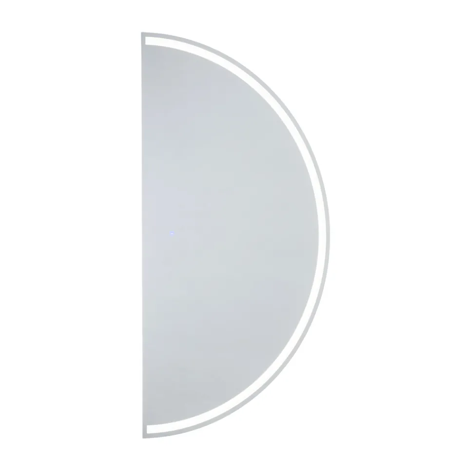 Verlichte spiegel met doorlopende ledstrip - Excelsior Viadurini