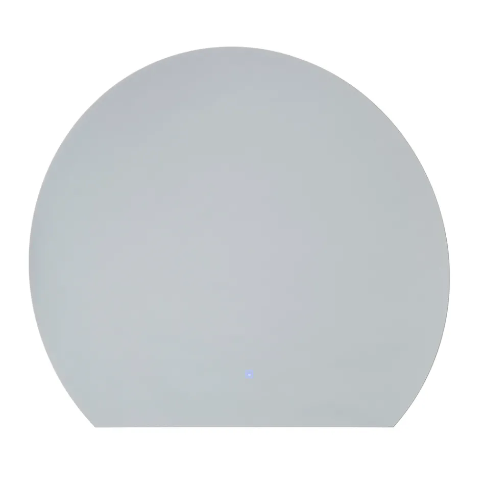 Verlichte spiegel met doorlopende ledstrip aan de muur - Excelsior Viadurini