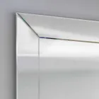 Spiegel gebonden rand modern grond, H120 x L120CM, Daedalus Viadurini