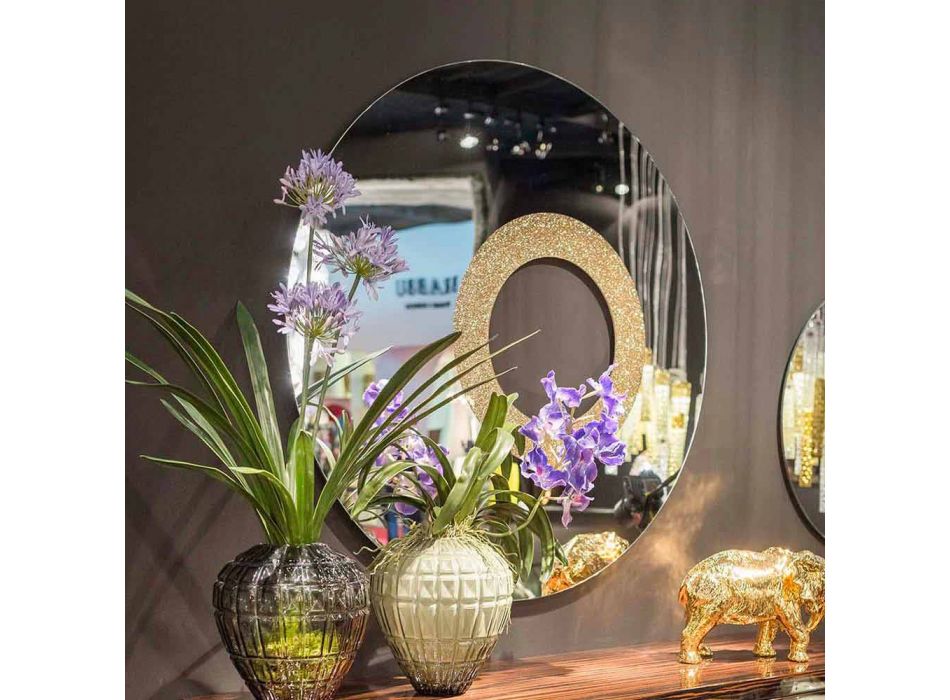 Ronde spiegel modern design made in Italy Aris Viadurini