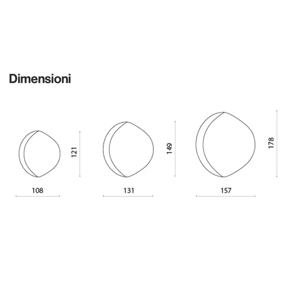 Abigaïle spiegel met halfomlijsting van gefuseerd glas, gemaakt in Italië. Viadurini