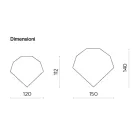 Vormspiegel verkrijgbaar in 2 kleuren en 2 maten - Bonella Viadurini