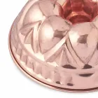 Ronde handgemaakte koperen donutcakevormen met decoratie - Gianandrea Viadurini