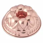 Ronde handgemaakte koperen donutcakevormen met decoratie - Gianandrea Viadurini