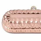 Ovale Pruimentaartvorm in Handgetint Koper 30x11 - Gianclaudio Viadurini