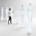 Lichtgevend standbeeldvloerontwerp met ledlicht voor binnen - Penelope van Myyour Viadurini