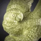 Papegaaivormig keramisch beeldje handgemaakt in Italië - Pagallo Viadurini