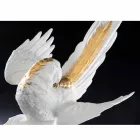 Papegaaivormig keramisch beeldje handgemaakt in Italië - Pagallo Viadurini