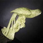 Handgemaakt keramisch papegaaivormig beeldje gemaakt in Italië - Pagallo Viadurini