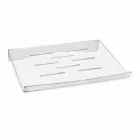 Laptopstandaard in transparant of gerookt plexiglas ontwerp 2 stuks - Nerdino Viadurini