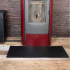 Leren mat voor open haard / kachel Diva Made in Italy Viadurini