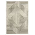 Modern tapijt van wol en katoen met geometrisch patroon - Carioca