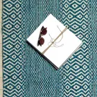 Modern design woonkamertapijt in handgemaakte wol en katoen - Minera Viadurini