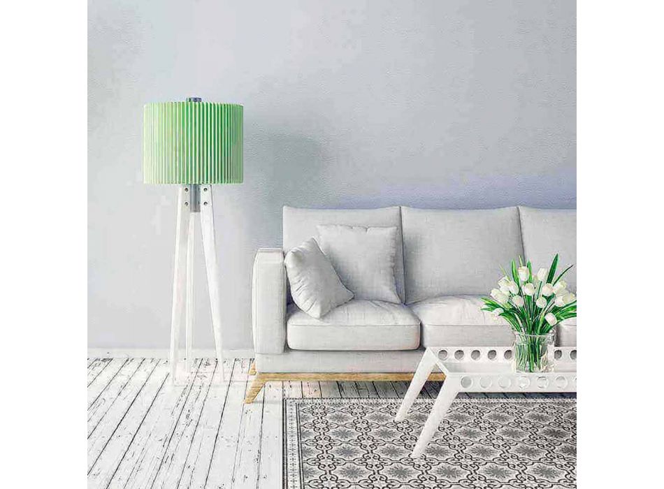 Design rechthoekig woonkamertapijt in PVC en polyester - Coria Viadurini