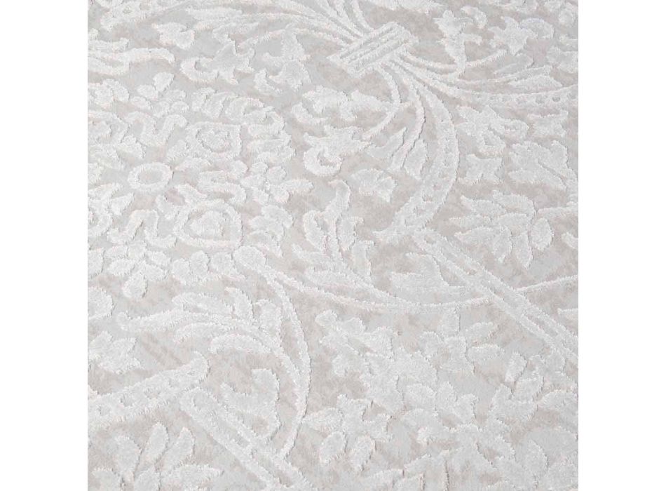 Design vloerkleed met beige design in polyester en viscose - Occitanië Viadurini