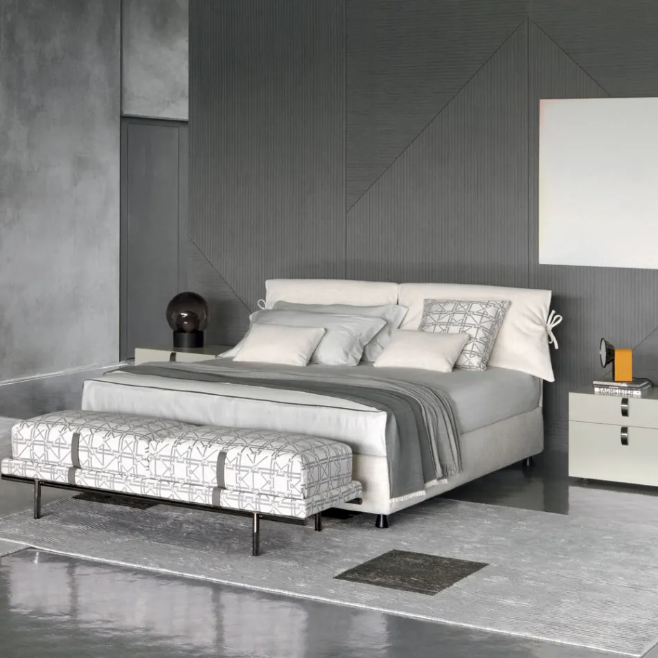 Handgemaakt modulair gekleurd viscosekleed geweven in India - Gilberto Viadurini