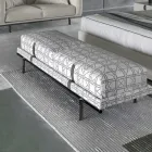 Handgemaakt modulair gekleurd viscosekleed geweven in India - Gilberto Viadurini