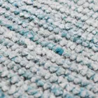 Handgemaakt vloerkleed geweven in India, hoogwaardige wol en bamboezijde - Anella Viadurini