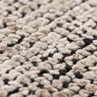 Handgemaakt vloerkleed geweven in India, hoogwaardige wol en bamboezijde - Anella Viadurini