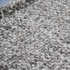 Groot en modern design wollen vloerkleed zwart of crème - Jacqueline Viadurini