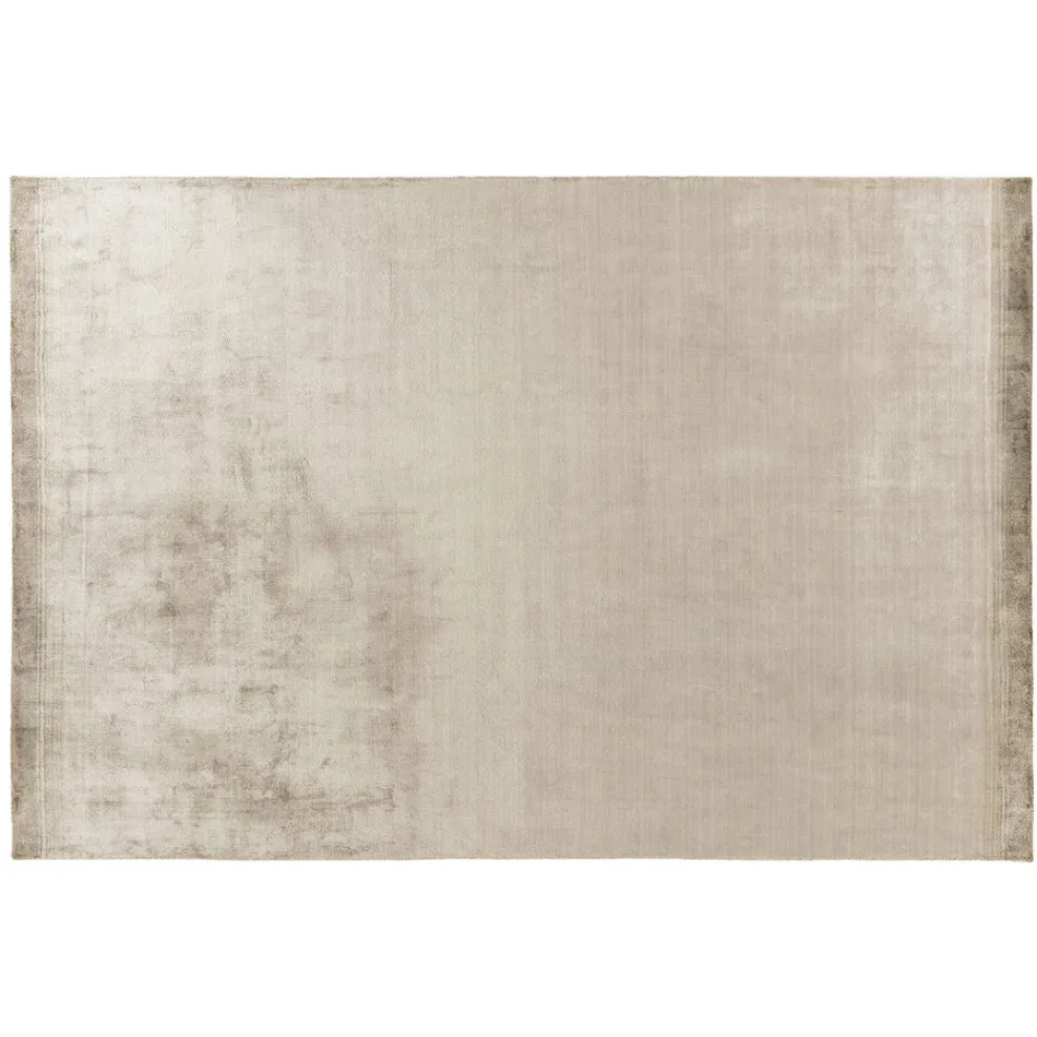 Handgemaakt woonkamertapijt van hoogwaardige viscose geweven in India - motorkap Viadurini