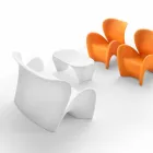 Moderne salontafels voor binnen of buiten, 2 stuks - Lily by Myyour Viadurini