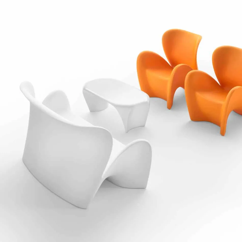 Moderne salontafels voor binnen of buiten, 2 stuks - Lily by Myyour Viadurini