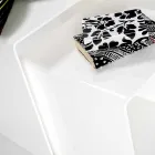 Ontwerptafels in gekleurd plexiglas gemaakt in Italië, Spinoso Viadurini