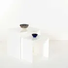 Ontwerptafels in gekleurd plexiglas gemaakt in Italië, Spinoso Viadurini