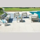 100x55 cm tuintafel van aluminium met verschillende afwerkingen - Mickey Mouse Viadurini