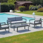 100x55 cm tuintafel van aluminium met verschillende afwerkingen - Mickey Mouse Viadurini