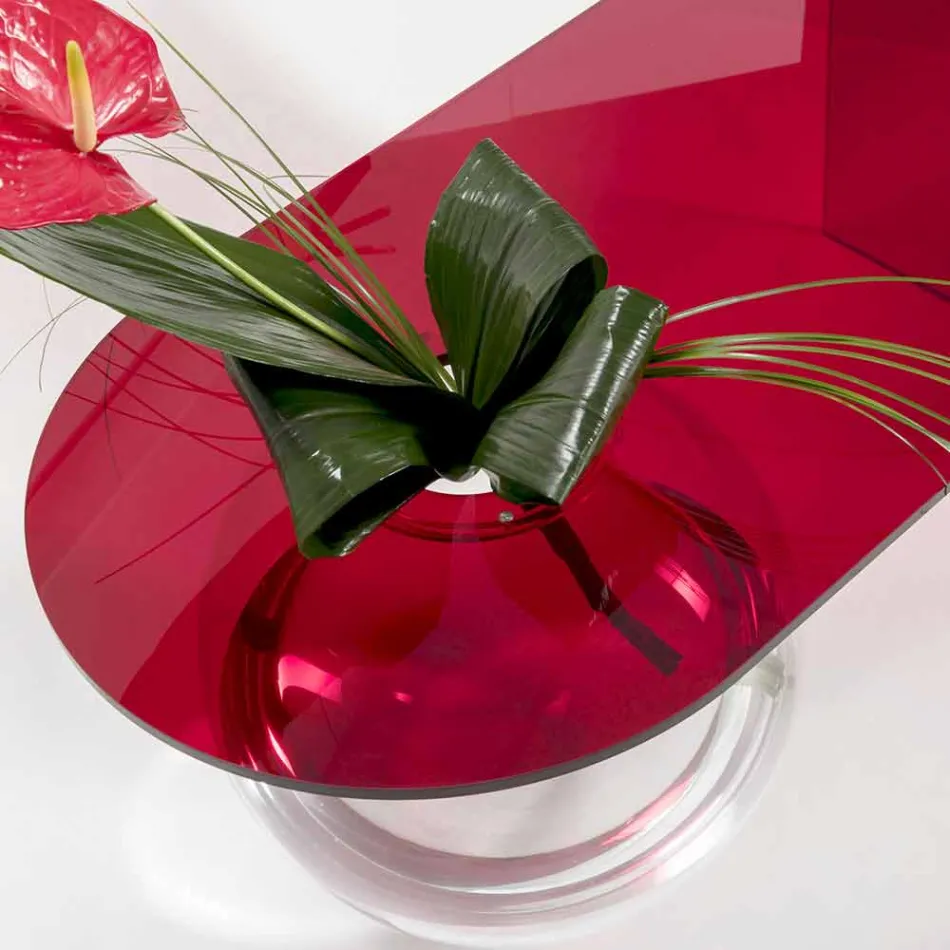 Moderne plexiglazen brugtafel gemaakt in Bolly, Italië Viadurini