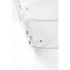 Lage tafel nachtkastje in transparant plexiglas Made in Italy - Alamaine Viadurini