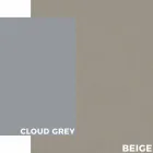 Moderne salontafel voor buiten in aluminium en laminaat - Carmine2 Viadurini