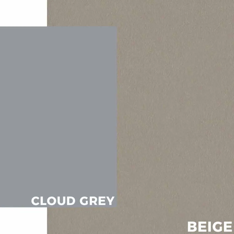 Moderne salontafel voor buiten in aluminium en laminaat - Carmine2 Viadurini