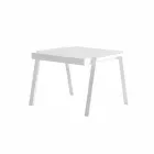 Moderne salontafel voor buiten in aluminium en laminaat - Carmine2 Viadurini