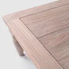 Homemotion - Nusadua Natural Low Teak Design Outdoor Salontafel Viadurini