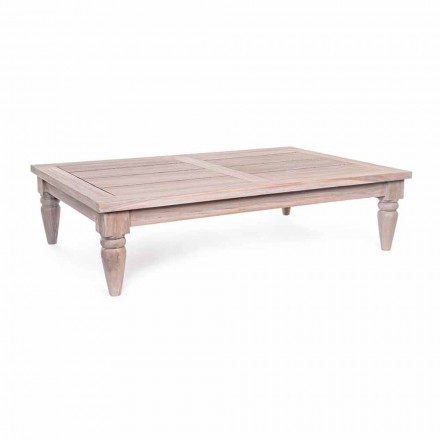 Homemotion - Nusadua Natural Low Teak Design Outdoor Salontafel Viadurini