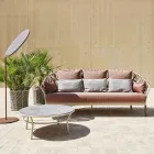 Lage tafel Hpl Top of keramiek Made in Italy - Emmacross door Varaschin Viadurini