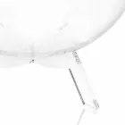 Salontafel / ronde blauwe container Biffy, modern design made in Italy Viadurini