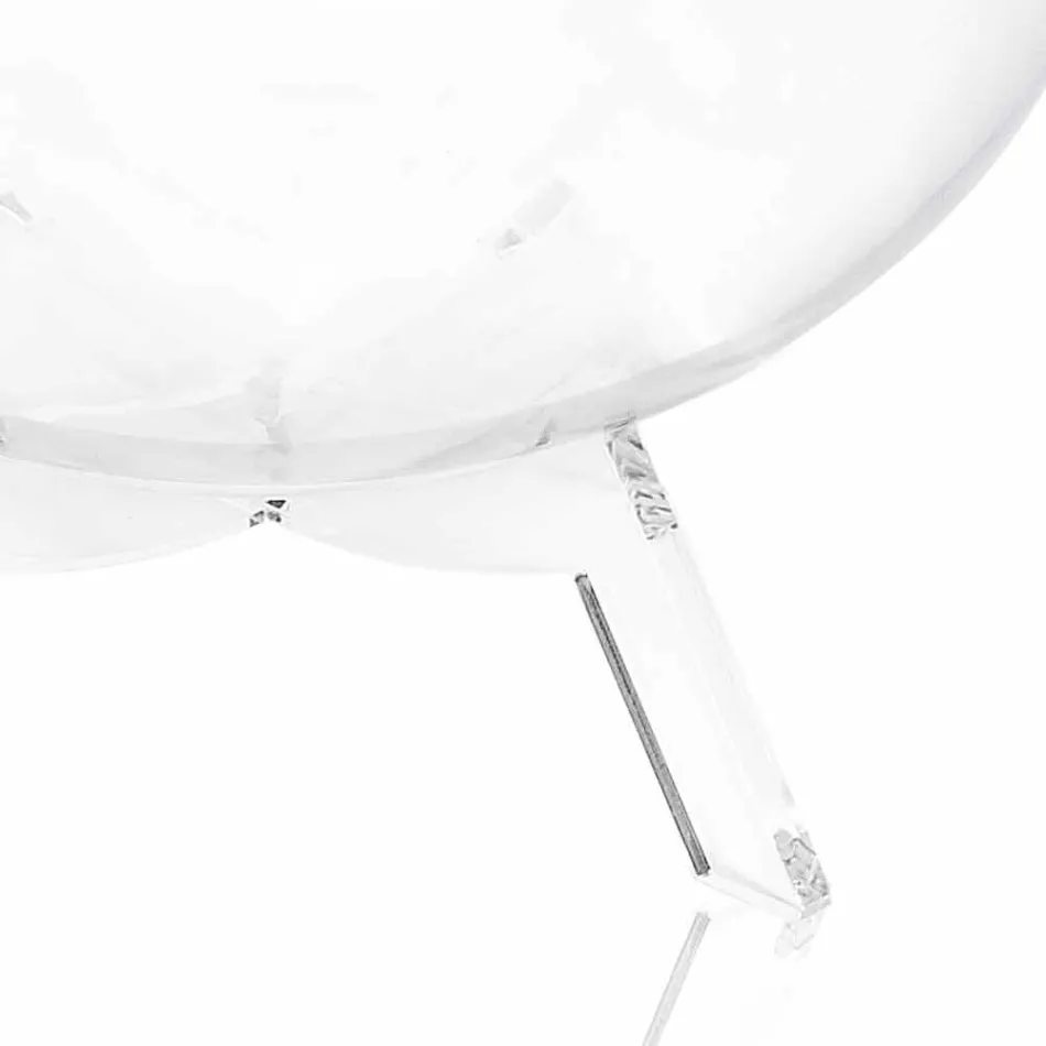 Salontafel / ronde blauwe container Biffy, modern design made in Italy Viadurini