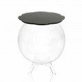 Salontafel / round black box Biffy, modern design made in Italy